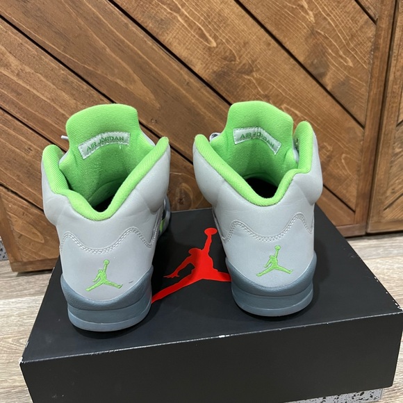 Air Jordan 5 Retro ‘Green Bean youth size 6.5 - Picture 4 of 12